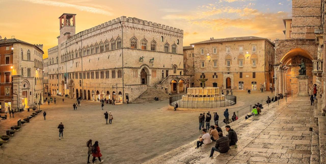 Azzi B&B Comfortably, In The Quietness Of The Perugia Historical Centre Dış mekan fotoğraf